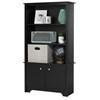 Vito 10331 3-Shelf Bookcase with Doors image 1