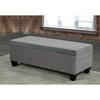 Storage Bench (R-863 Storage Bench - Silver) image 1