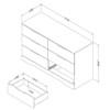 Holland 6-Drawer Dresser (10395) image 5