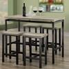 Counter Height Dining Table with Trestle Base (T-3220-T) image 1