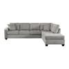 Emilio Fabric 2 pc Sectional (8367TP*) image 2
