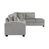 Emilio Fabric 2 pc Sectional (8367TP*) image 3