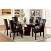 Oval Manhattan Dining Table with Glass Top and Pedestal Base (CM3710OT-TABLE) image 3