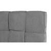 King Upholstered Panel Bed (R-186K King Bed - Silver) image 2