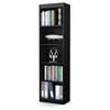 Axess 7270758 5-Shelf Narrow Bookcase image 1