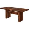 Bonneville Dining Table with Faux Marble Top and Trestle Base (CM3824T-TABLE) image 1