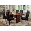 Bonneville Dining Table with Faux Marble Top and Trestle Base (CM3824T-TABLE) image 5
