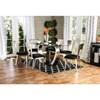Nova Dining Table with Glass Top and Pedestal Base (CM3728T-TABLE) image 9