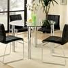Round Kona Dining Table with Glass Top (CM8320T-TABLE) image 1