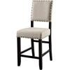 Sania Counter Height Dining Chair (CM3324BK-PC-2PK) image 1