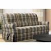 Lily Reclining Leather Sofa (Lily 8055-Plaid) image 1