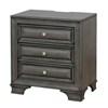 Brandt 3-Drawer Nightstand (CM7302GY-N) image 1