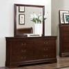 Louis Phillipe Dresser Mirror (Louis Phillipe Mirror - Dark Cherry) image 2