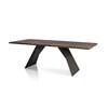 Table de salle à manger Hugo avec pied central (Hugo) image 1
