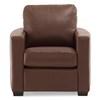 Fauteuil fixe Carlten en cuir (77342-02-TULSAII-TOBACCO) image 3