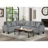 Sinclair Fabric 2 pc Sectional (8202GRY*SC) image 4