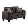 Sinclair Stationary Fabric Loveseat (8202CH-2) image 2