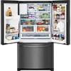 36-inch, 26.8 cu.ft. Freestanding French 3-door Refrigerator with External Water and Ice Dispensing System (CFEH272ITD) image 3