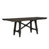 Double Bridge Dining Table with Trestle Base (152-CD-TRS) image 2