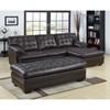 Brooks Stationary Bonded Leather 2 pc Sectional (9739-L/9739-R) image 1