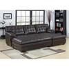Brooks Stationary Bonded Leather 2 pc Sectional (9739-L/9739-R) image 2