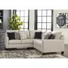 Hallenberg Fabric 2 pc Sectional (4150155/4150149) image 2