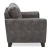 Causeuse fixe Marymount en tissu (77332-03-HUSH-GREY) image 4