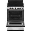 24-inch Freestanding Electric Range with Upswept SpillGuard™ Cooktop (WFE500M4HS) image 2