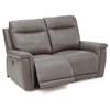 Westpoint Reclining Leather Loveseat (41121-53-VENICE-COAL) image 1