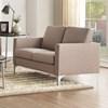 Soho Stationary Fabric Loveseat (9979BRG-2) image 1