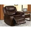 Pollux Leatherette Recliner (CM6981BR-CH) image 2