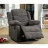 Millville Fabric Recliner (CM6173GY-CH) image 1