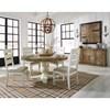 Round Grindleburg Dining Table with Pedestal Base (D754-50T/D754-50B) image 7