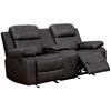 Pondera Reclining Leather Look Loveseat (CM6568-LV) image 1
