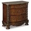 North Shore 3-Drawer Nightstand (B553-193) image 1