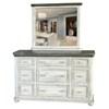 Luna 9-Drawer Dresser (IFD768DSR) image 2