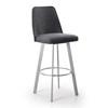 Sofia Pub Height Stool (Sofia Bar Height Swivel Stool - Meteor/Nostalgia Chalkboard) image 1