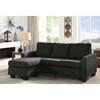 Erin Fabric 2 pc Sectional (CM6593GY) image 2