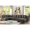 Libbie Leather 6 pc Sectional (CM6456-SET) image 1