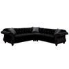 Jolanda Fabric 3 pc Sectional (CM6158BK-SET) image 1