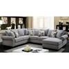 Skyler II Fabric 3 pc Sectional (CM6156GY-SECT) image 1