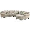 Skyler Fabric 3 pc Sectional (CM6156-SECTIONAL) image 1