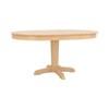 Table de salle à manger ronde Canadel avec pied central (TRN042420202MYYC1/BAS01000NA02MYY) image 1
