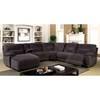 Zuben Reclining Fabric 4 pc Sectional (CM6853-SECTIONAL) image 1
