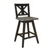 Amsonia Counter Height Stool (5602-24BK) image 2