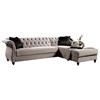 Rotterdam Fabric 2 pc Sectional (SM2261-PK) image 2