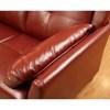 Peever Leatherette 2 pc Sectional (CM6268RD-SET) image 2