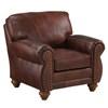 Noble Stationary Leather Chair (C64ABLU 71508L) image 1