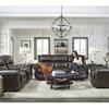 Terrill Power Reclining Leather Loveseat with Console (L870CQ4 71224L) image 3