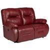 Brinley Power Reclining Leather Loveseat (L700CP4 73208L) image 1